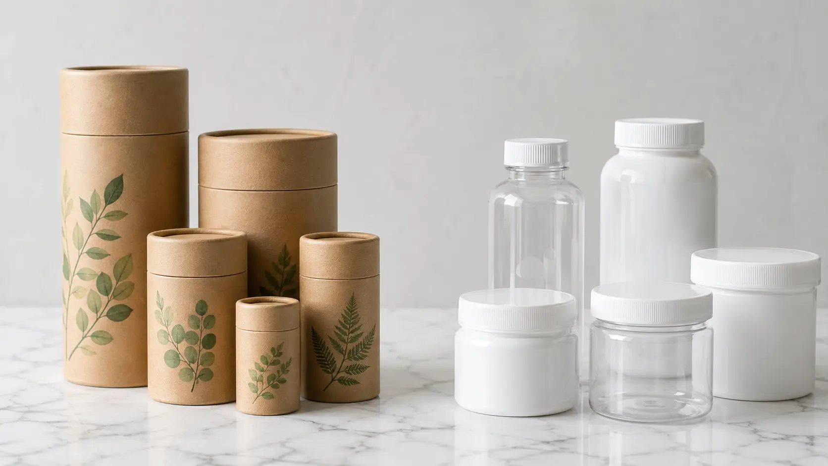Terwijl de oorlog de kosten van plastic grondstoffen doet stijgen, wordt de verpakking van papieren kokers een slimmer alternatief